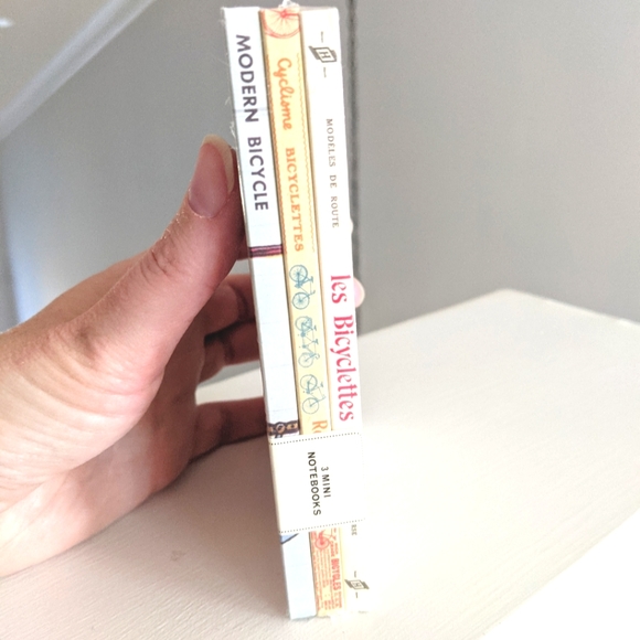 New - Set of 3 Mini Notebooks by Cavallini - Picture 6 of 6